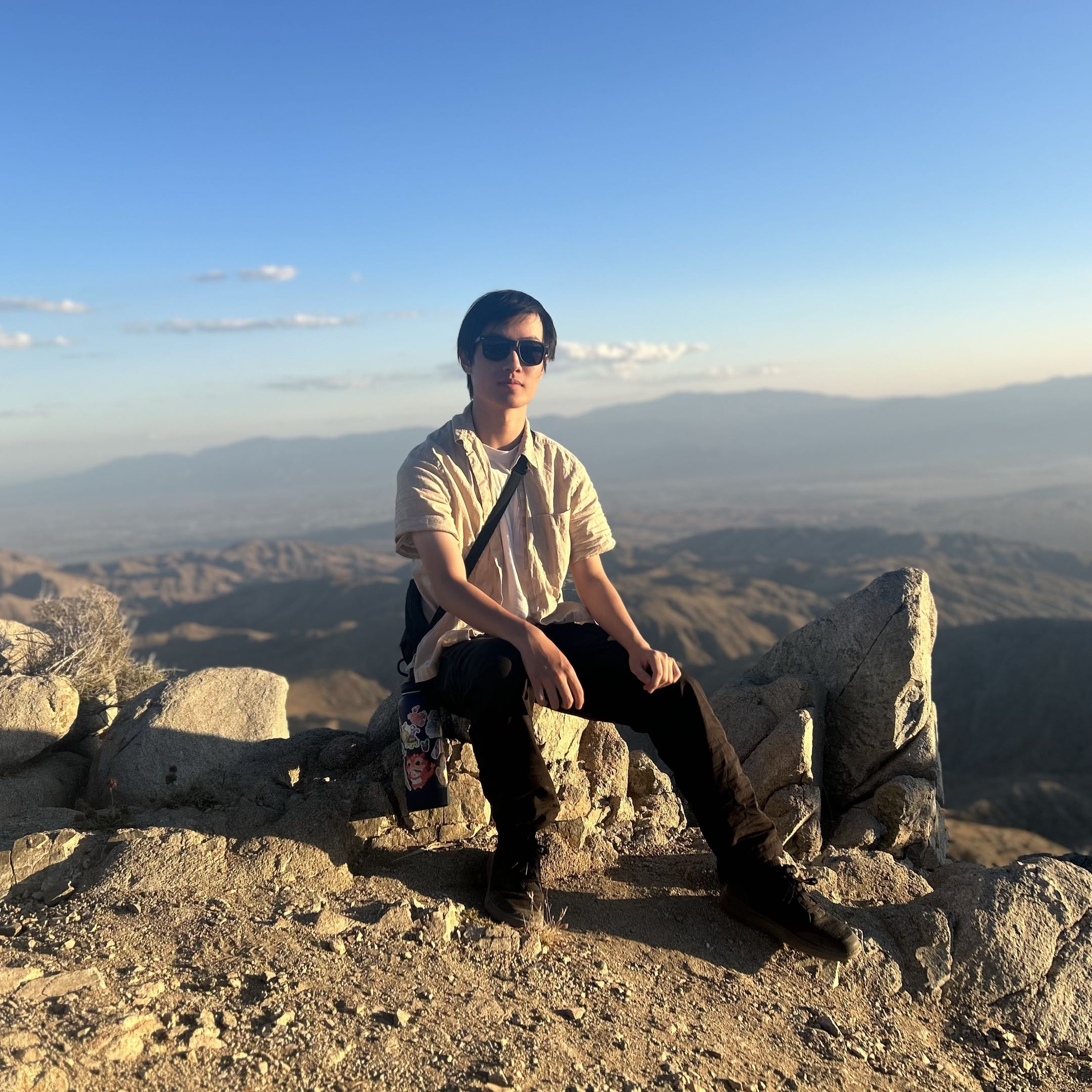 Me in Joshua Tree National Park